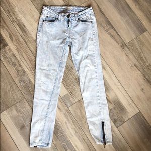 Love, fire crop jeans